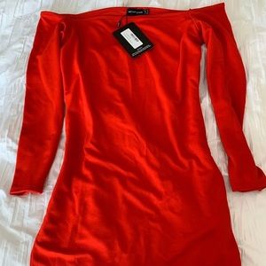 Red Bodycon dress
